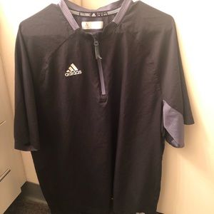 Adidas Short Sleeve 1/4 ZIP Jacket